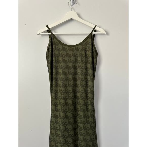 Jagger & Stone Princess Polly Demi Mesh Green Midi Dress size 2 - Picture 7 of 13